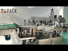 Automatyczna wysokiej precyzji dwustronna maszyna do etykietowania butli z detergentami szamponowymi, sosem olejowym i sosem