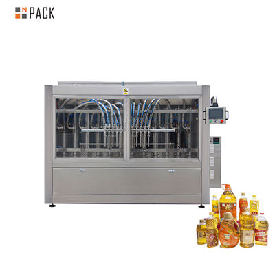 Automatyczna pompa tłokowa 500ml-5000ml Maszyna do wypełniania i uszczelniania oleju palmowego do butelki