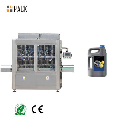 Automatyczna maszyna do napełniania oleju wysokiej prędkości, serwo silnik liniowy, pompa tłokowa, rozwiązania do napełniania smarem dla Jerrycana